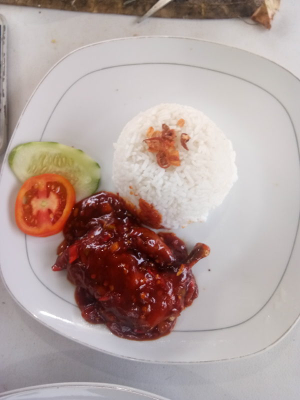 Nasi Ayam Nampol