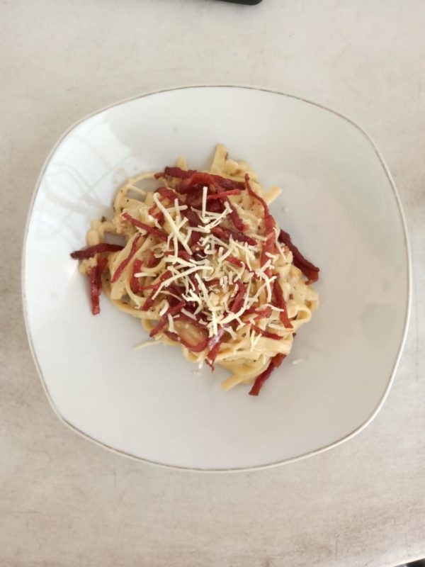 Fettucini Carbonara